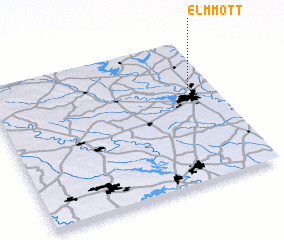 3d view of Elm Mott