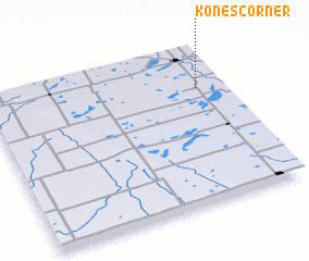 3d view of Kones Corner