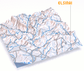 3d view of El Sinaí
