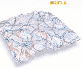 3d view of Huautla
