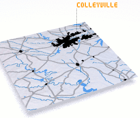 3d view of Colleyville