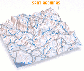 3d view of Santiago Minas