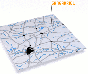 3d view of San Gabriel