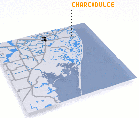 3d view of Charco Dulce