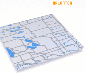 3d view of Malonton