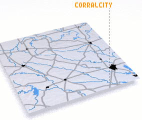 3d view of Corral City