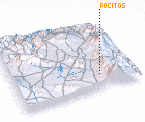 3d view of Pocitos