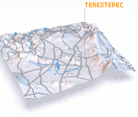 3d view of Tenextepec