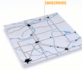 3d view of Sand Spring