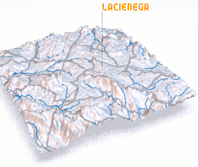 3d view of La Ciénega