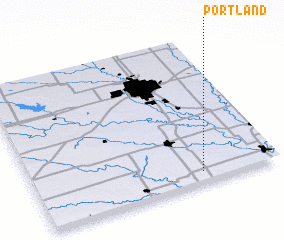 3d view of Portland