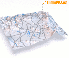 3d view of Las Maravillas