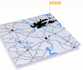 3d view of Keene