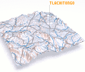 3d view of Tlachitongo