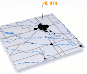 3d view of Wichita