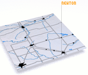 3d view of Newton