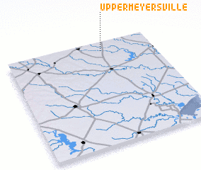 3d view of Upper Meyersville