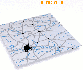 3d view of Wuthrich Hill