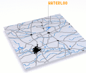 3d view of Waterloo