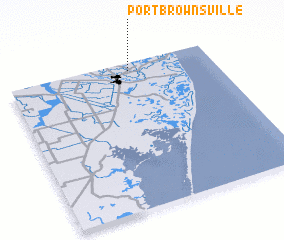 3d view of Port Brownsville