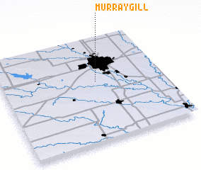 3d view of Murray Gill