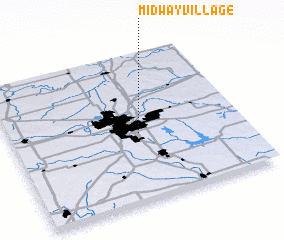 3d view of Midway Village