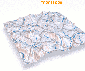 3d view of Tepetlapa