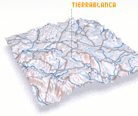 3d view of Tierra Blanca