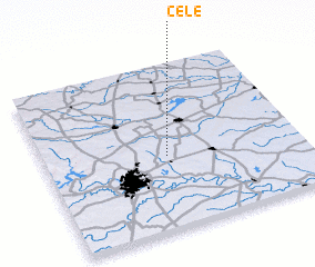 3d view of Cele