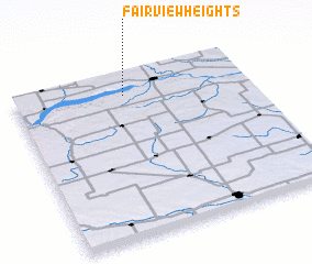 3d view of Fairview Heights