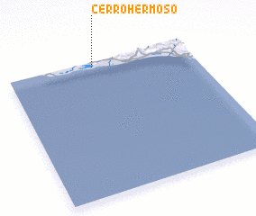 3d view of Cerro Hermoso