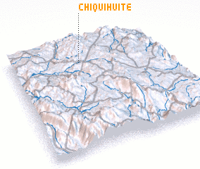 3d view of Chiquihuite