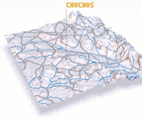 3d view of Chochos