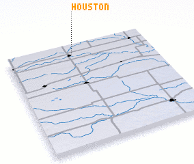 3d view of Houston