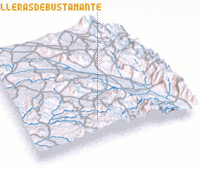 3d view of Olleras de Bustamante