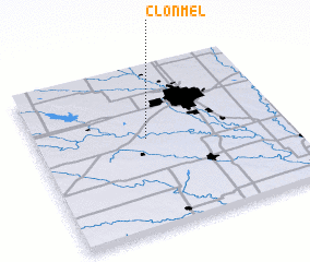 3d view of Clonmel