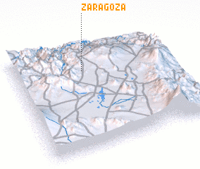 3d view of Zaragoza