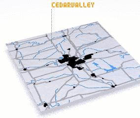 3d view of Cedar Valley