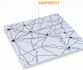 3d view of Oak Forest