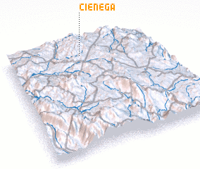 3d view of Ciénega