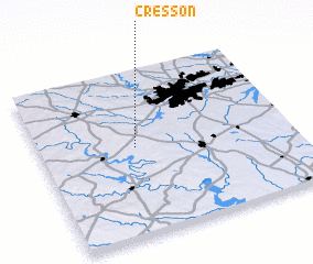 3d view of Cresson