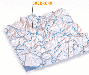 3d view of Guerrero