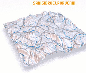 3d view of San Isidro El Porvenir