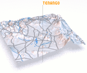 3d view of Tenango