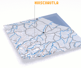 3d view of Huiscuautla