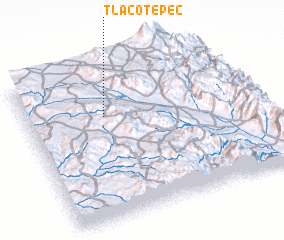 3d view of Tlacotepec