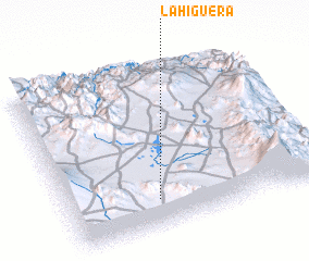 3d view of La Higuera