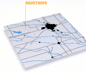 3d view of Mount Hope