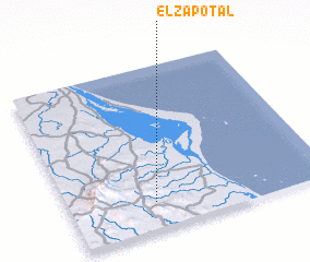 3d view of El Zapotal