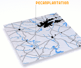 3d view of Pecan Plantation